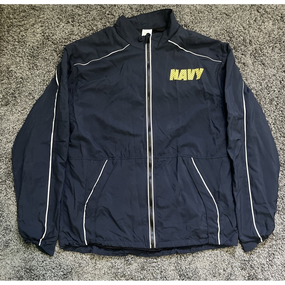US Navy Long Sleeved, Running Jacket Size Medium Brand New With Tag‎
